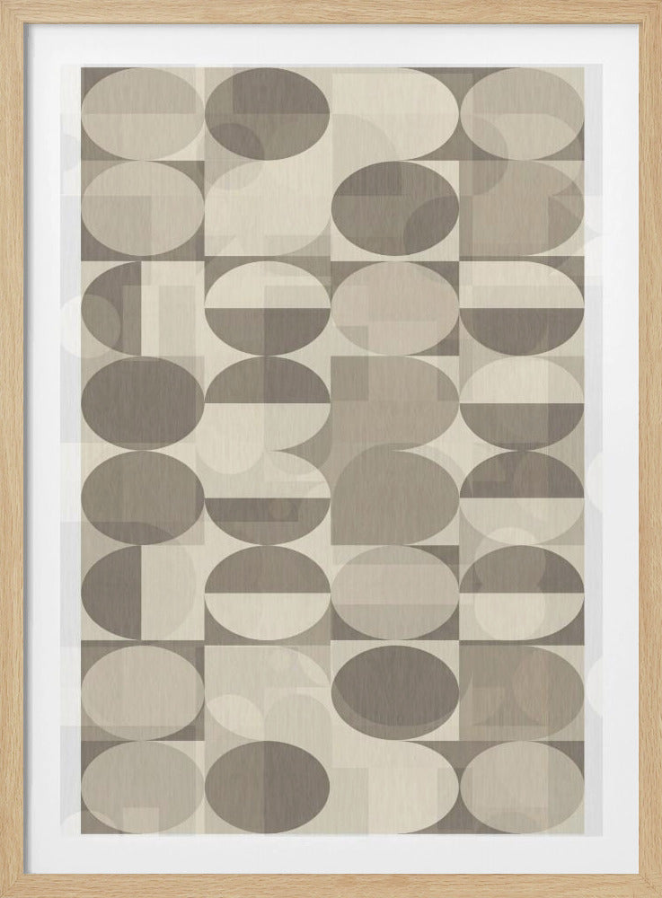 Geometrisch abstract ontwerp | Poster