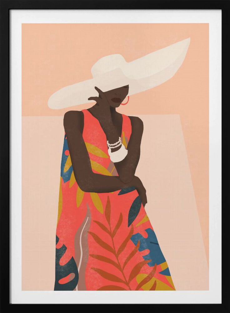 Tropisch meisje | Poster
