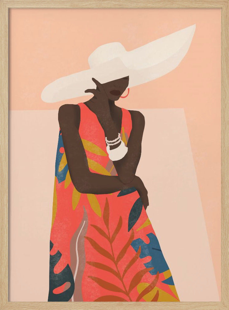 Tropisch meisje | Poster