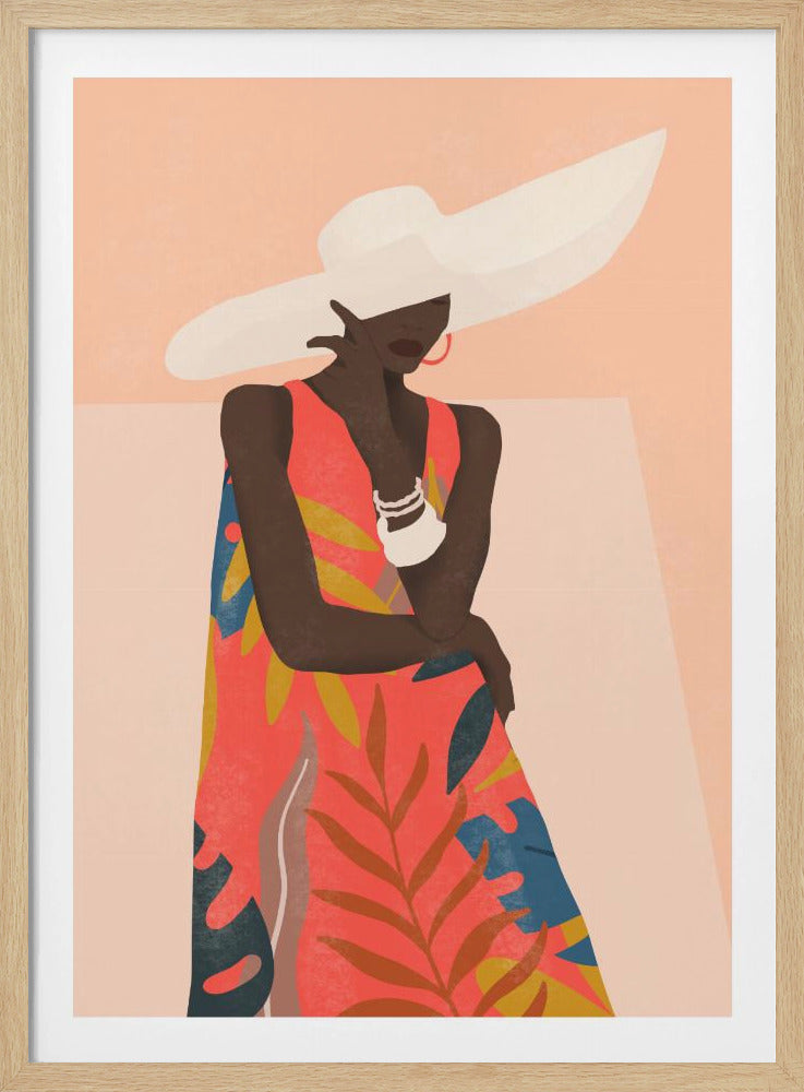 Tropisch meisje | Poster