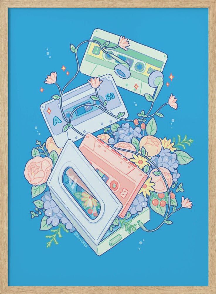Cassettebandjes | Poster