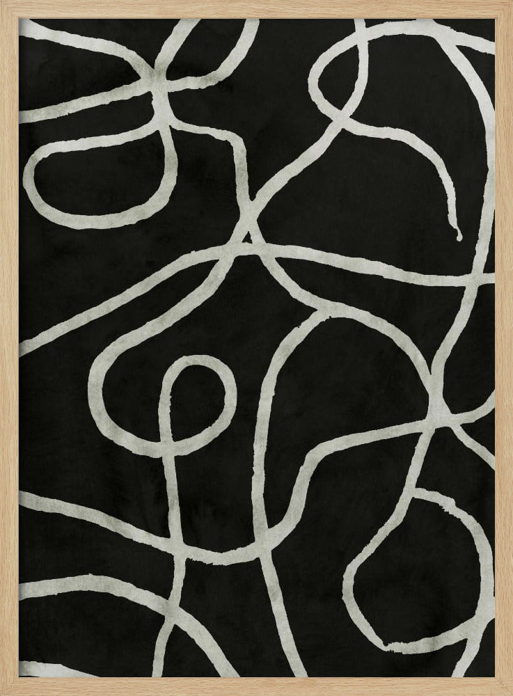 Kronkelende paden | Poster