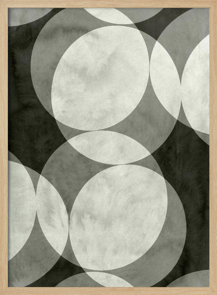 In elkaar grijpende cirkels | Poster