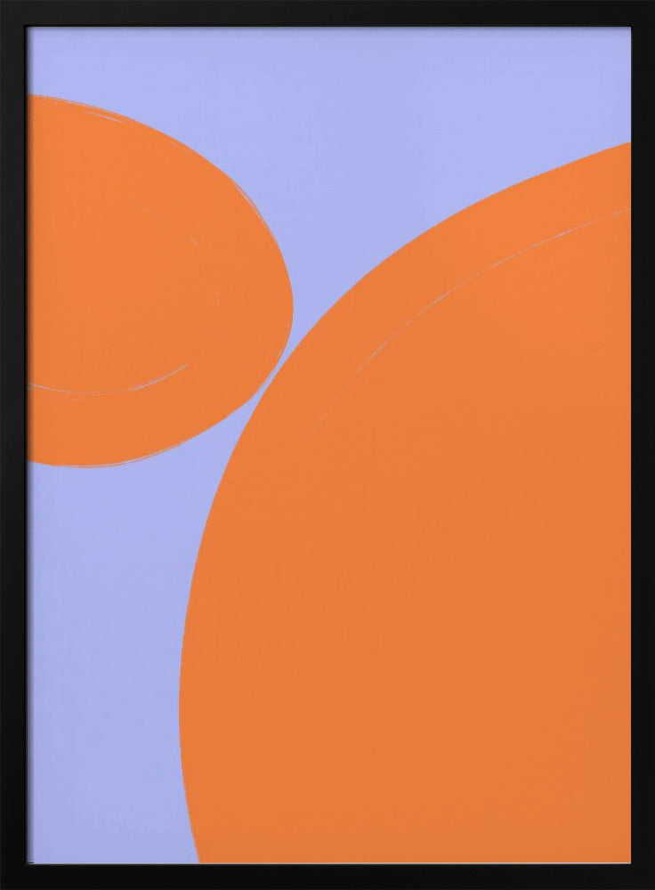 Orange Harmony Bliss | Poster