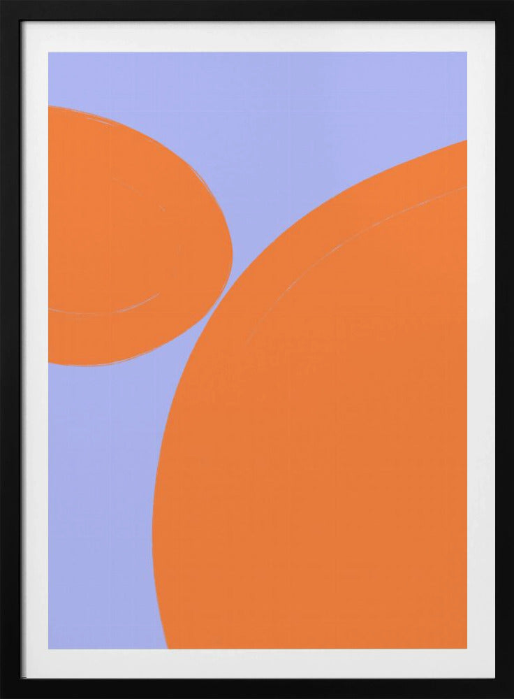 Orange Harmony Bliss | Poster