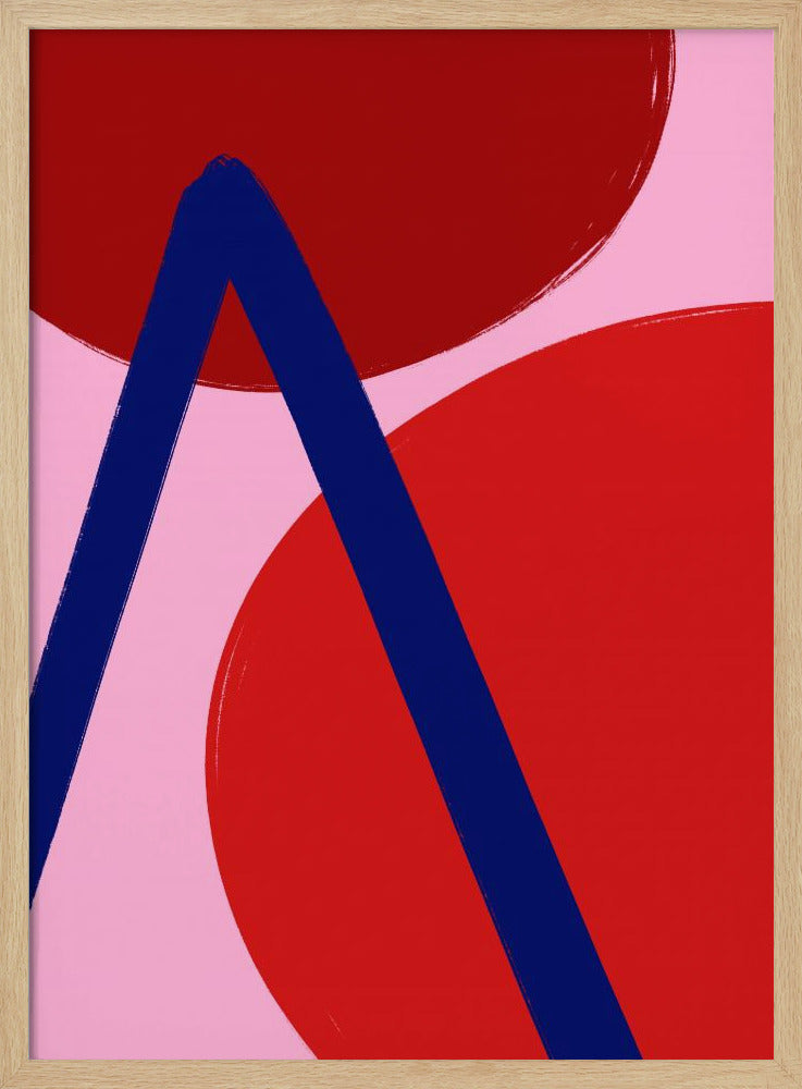 Crimson Geometry | Poster