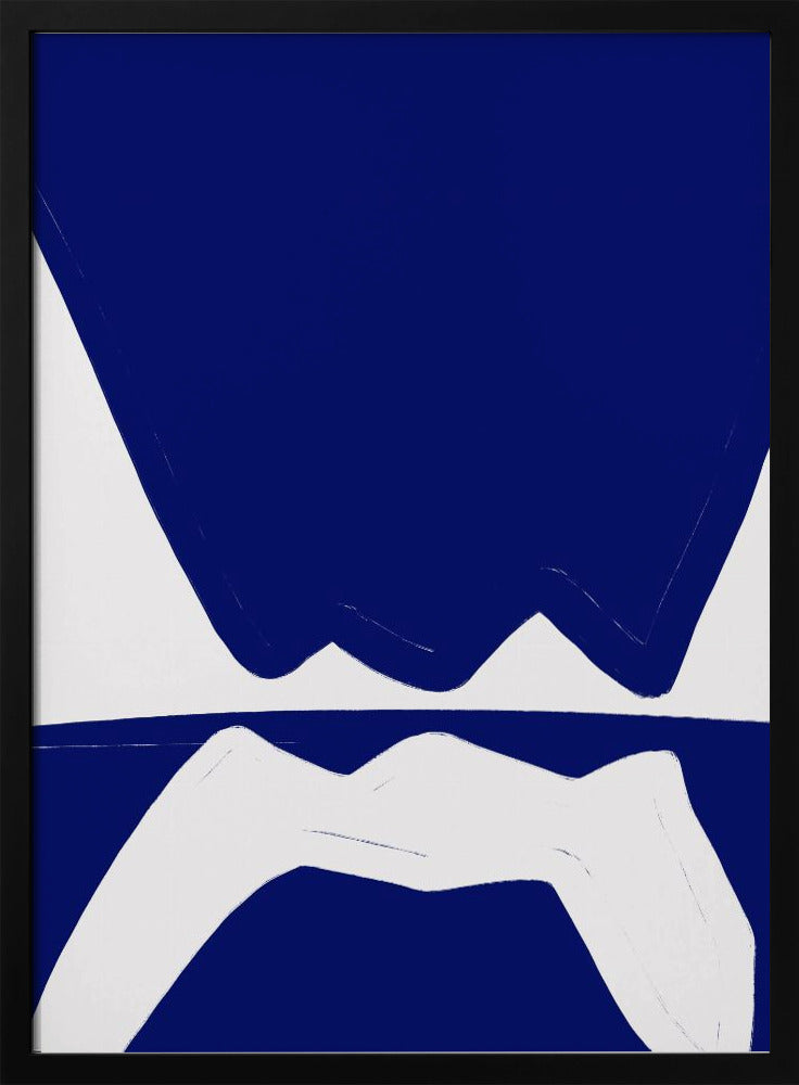 Blue Waves Harmony | Poster