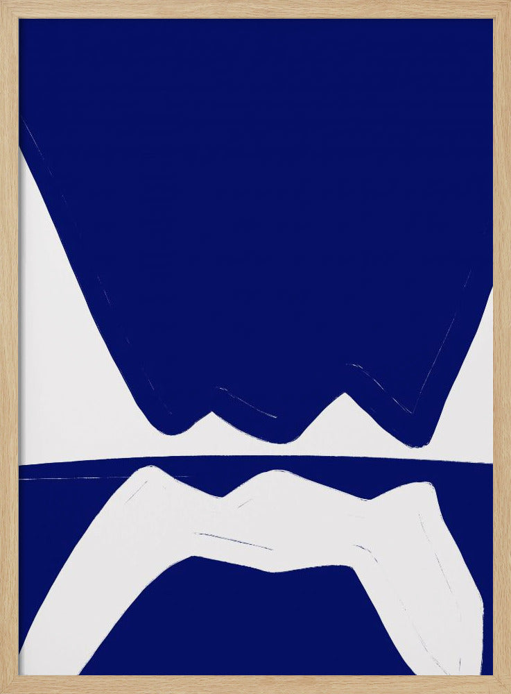 Blue Waves Harmony | Poster