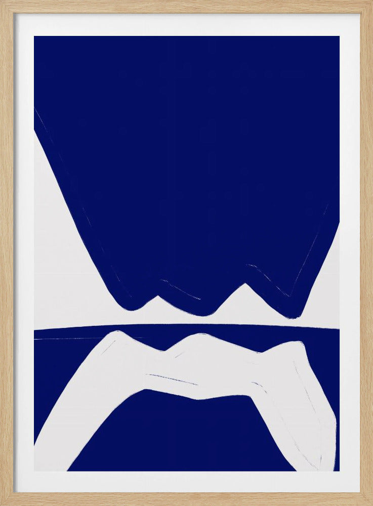 Blue Waves Harmony | Poster