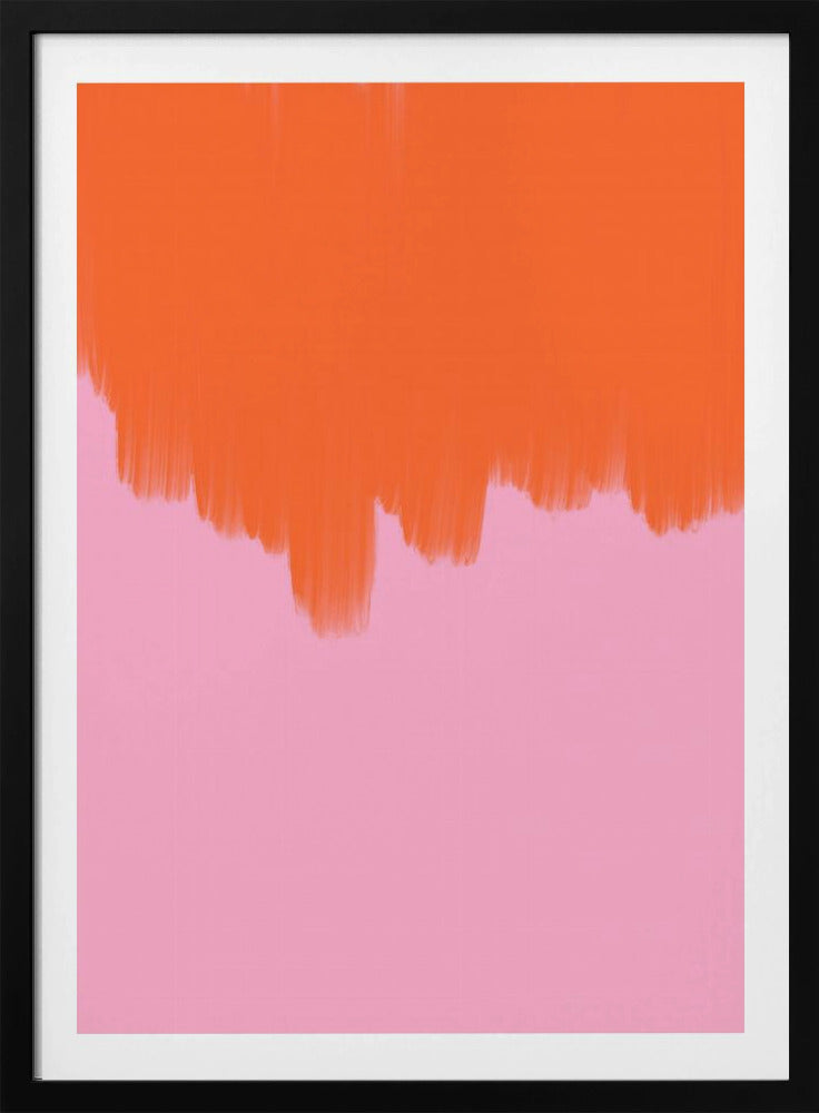Orange Over Blossom | Poster