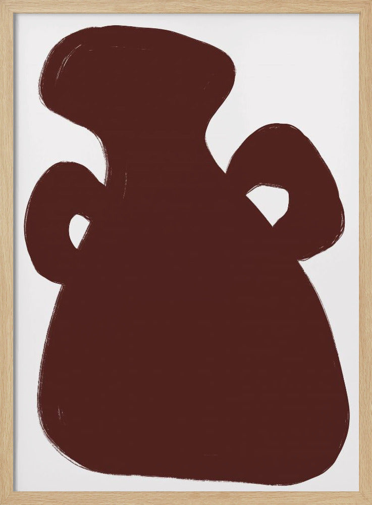 Keramisch silhouet | Poster