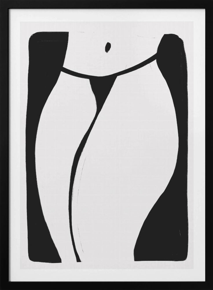 Curved Silhouette | Poster