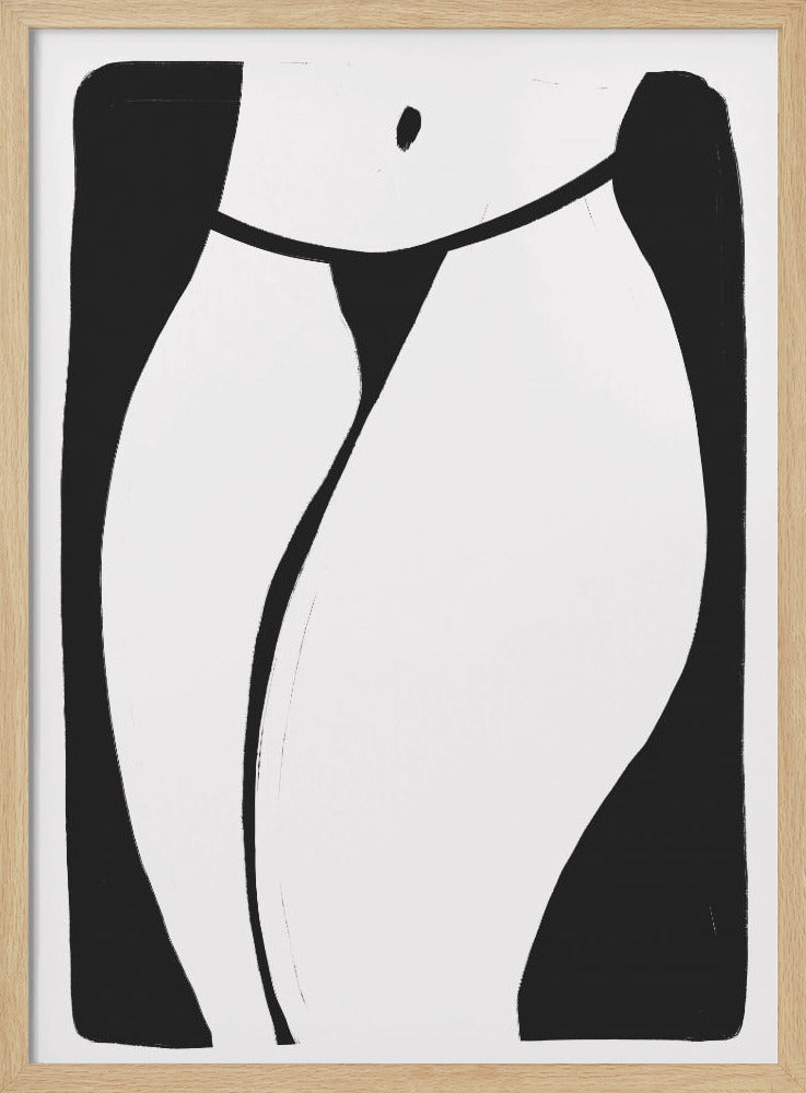 Curved Silhouette | Poster