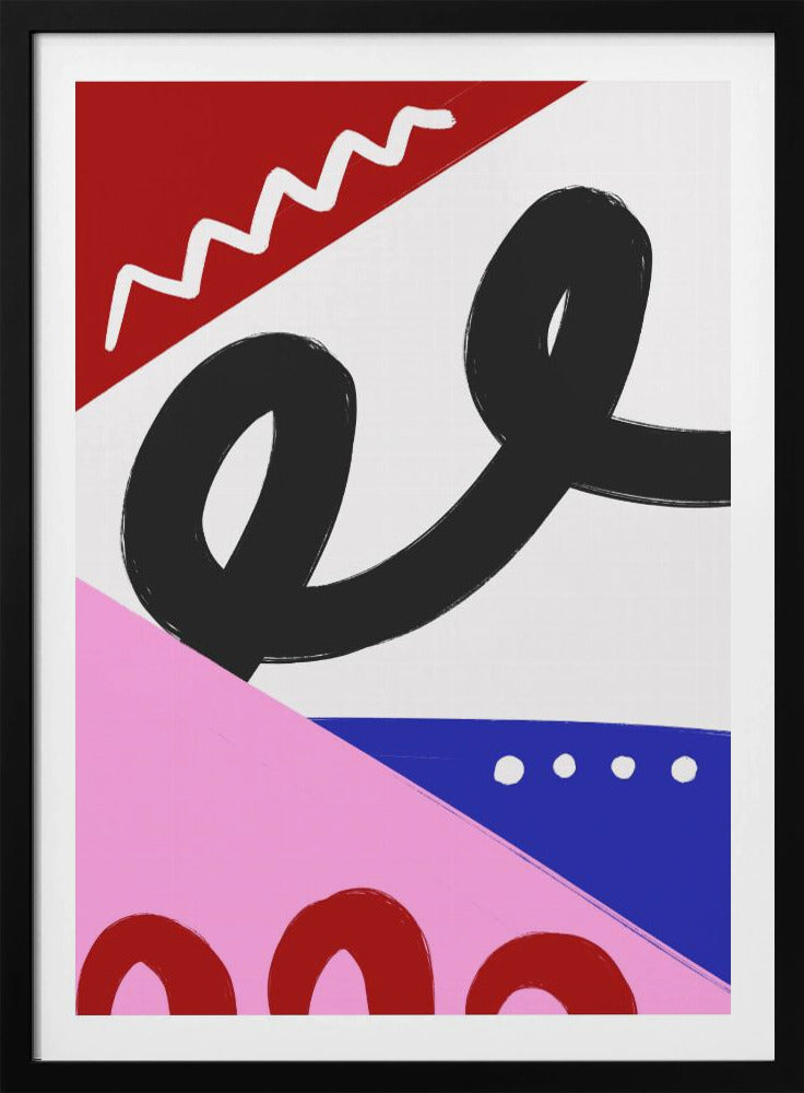 Colorful Curves | Poster