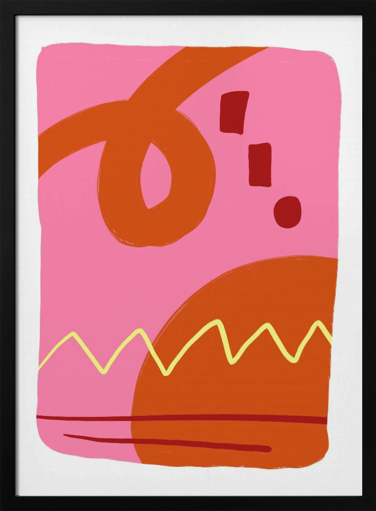 Gedurfde geometrische vormen | Poster