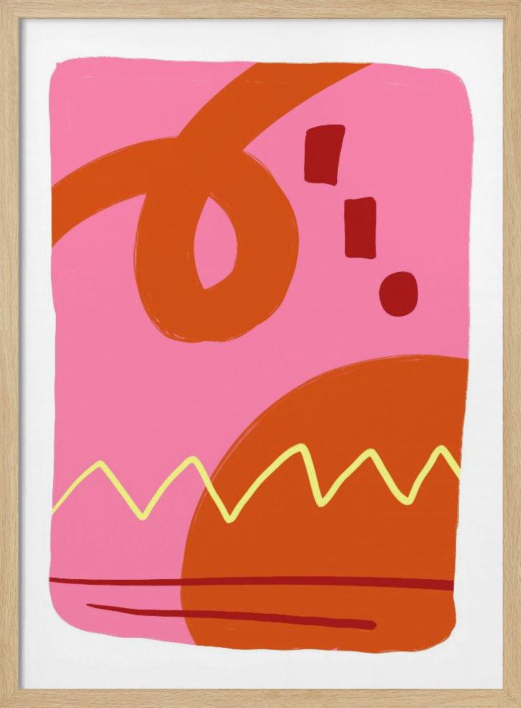 Gedurfde geometrische vormen | Poster