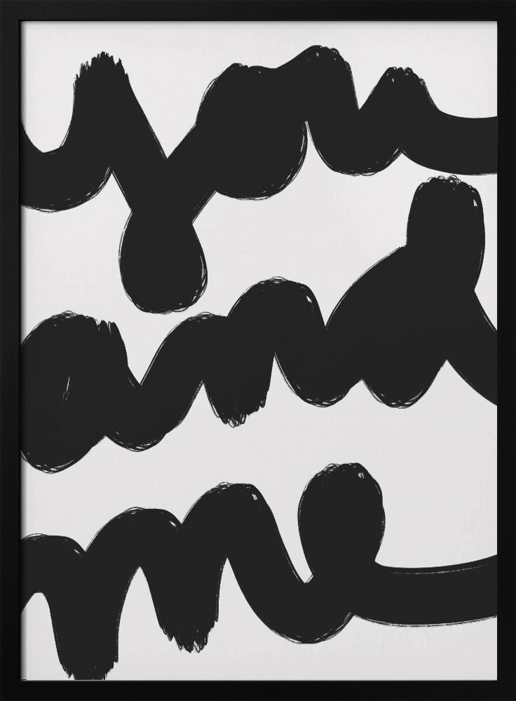 Togetherness Scribble | Poster