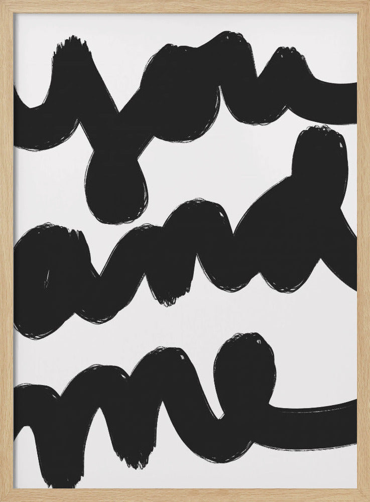 Togetherness Scribble | Poster