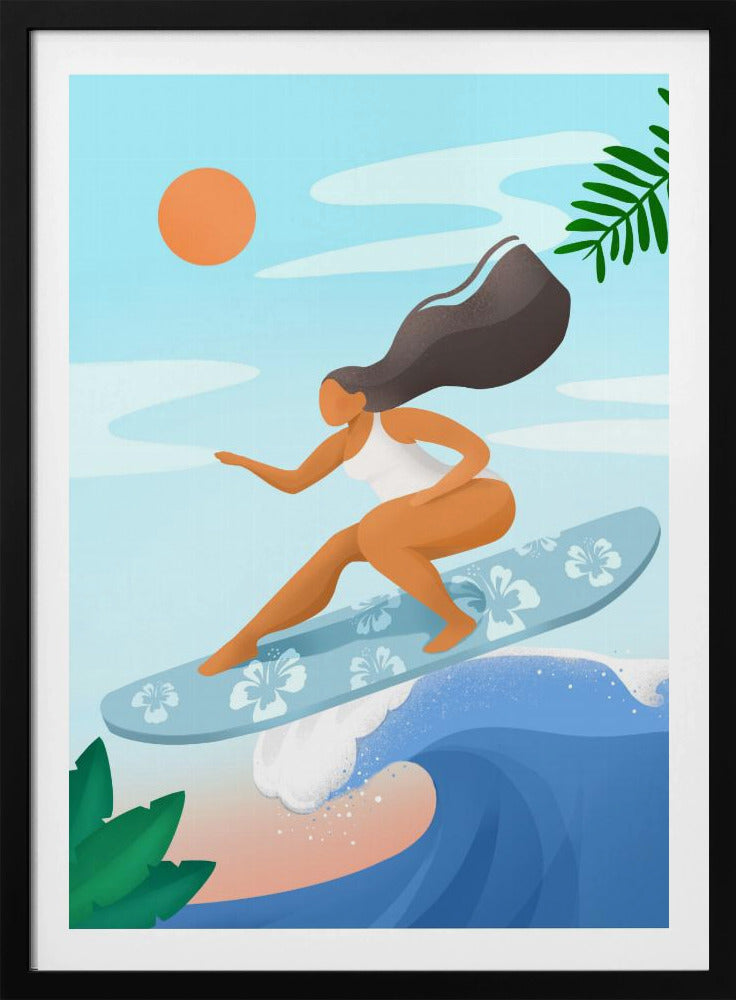 Surfing the Waves | Poster