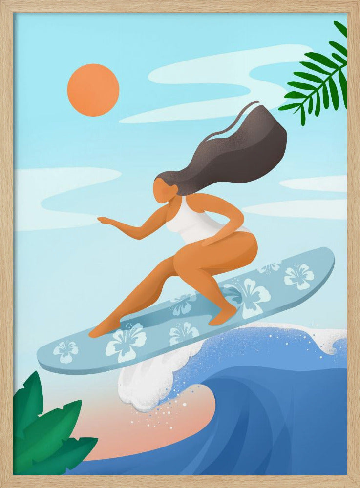 Surfing the Waves | Poster
