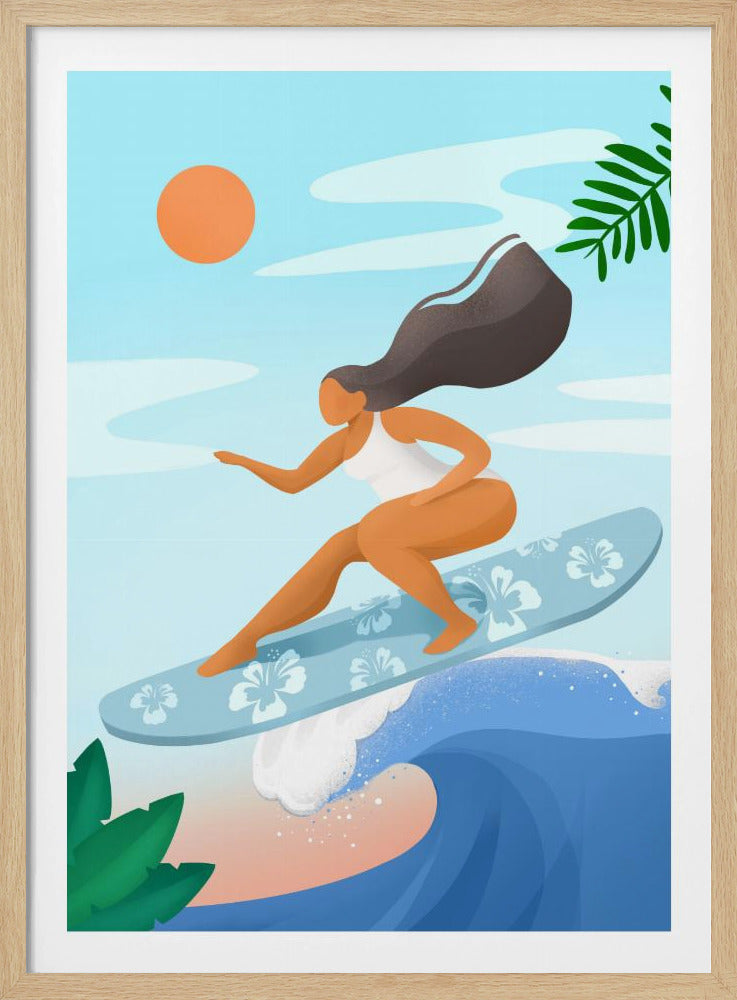 Surfing the Waves | Poster