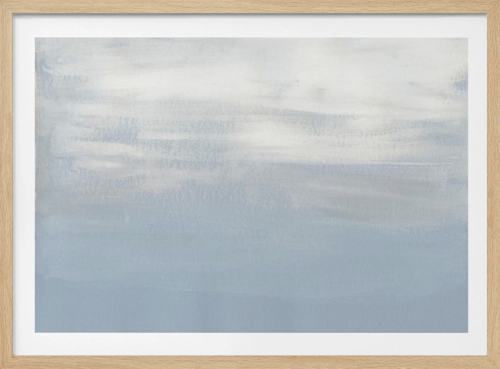 Minimalistisch abstract landschap | Poster