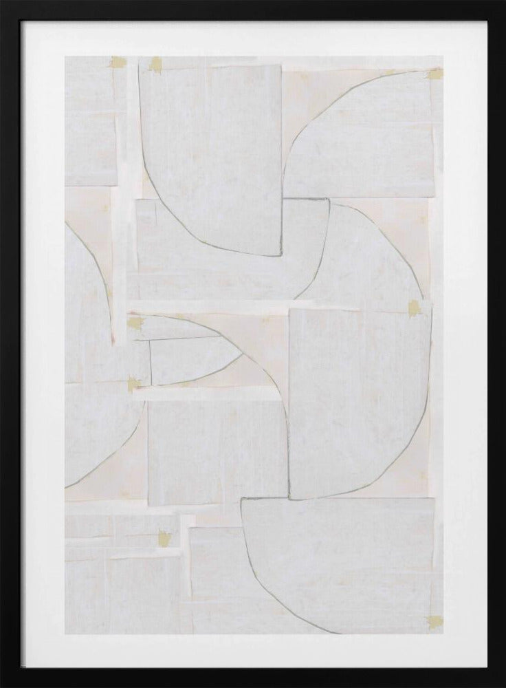 Witte vormen | Poster
