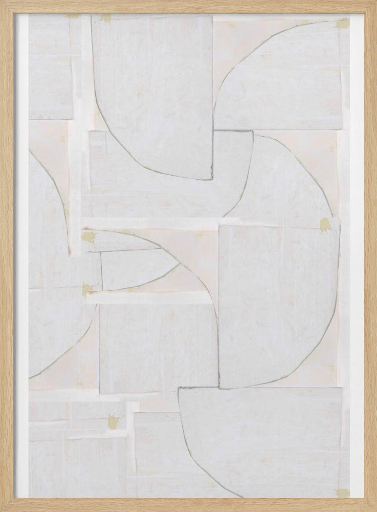 Witte vormen | Poster