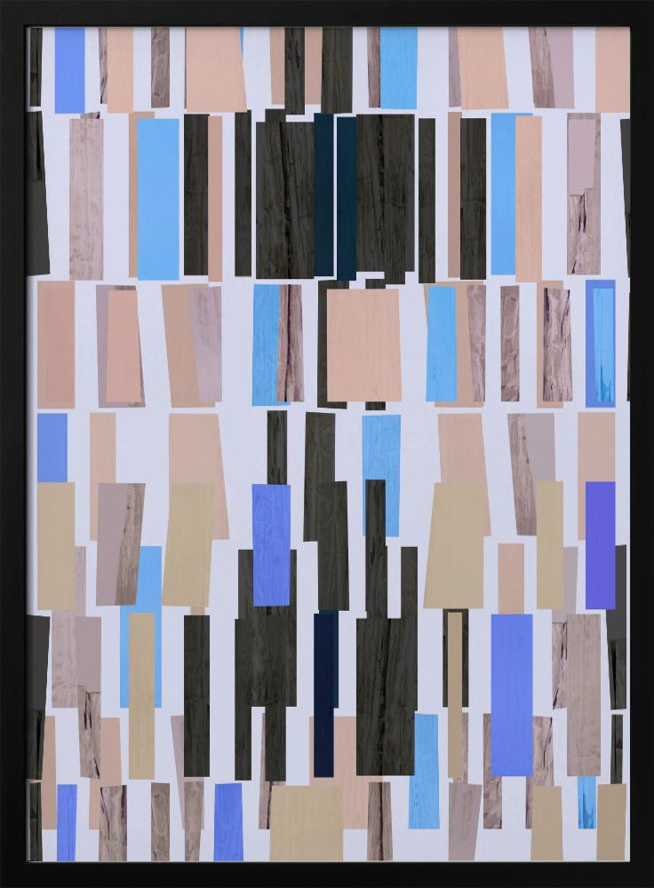 Kleurenblokcompositie | Poster