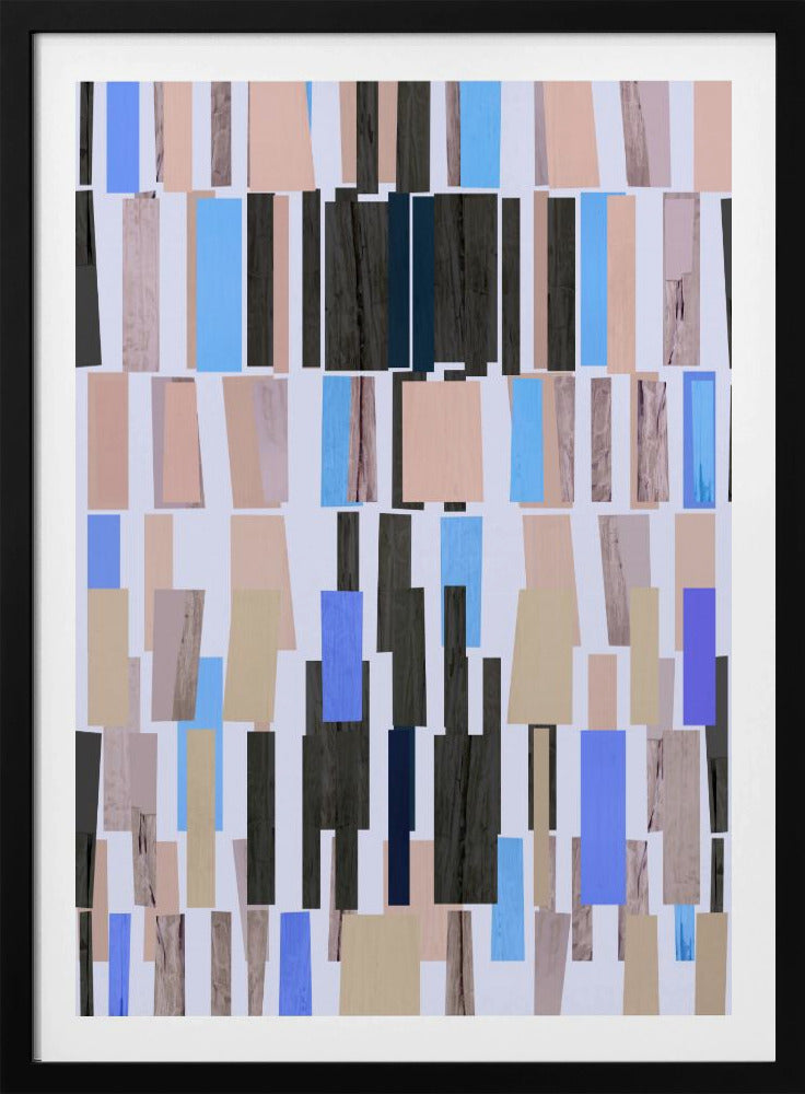 Kleurenblokcompositie | Poster