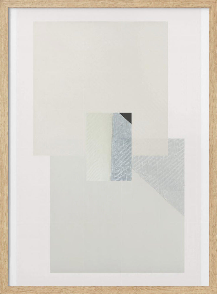 Minimalistisch kruispunt | Poster