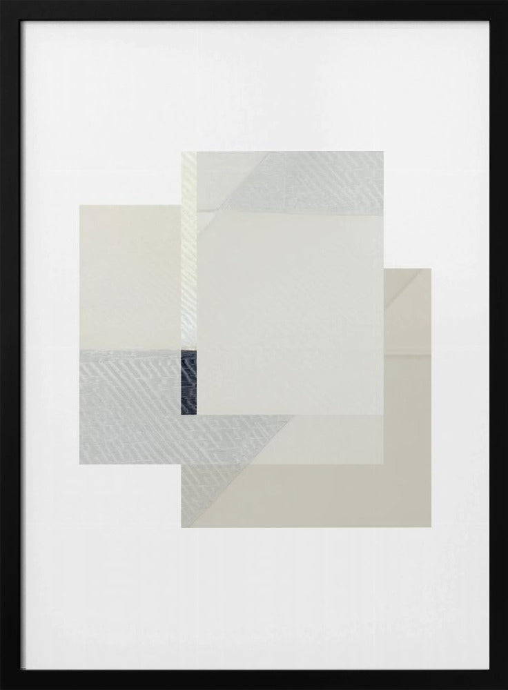 Minimalistisch kruispunt | Poster