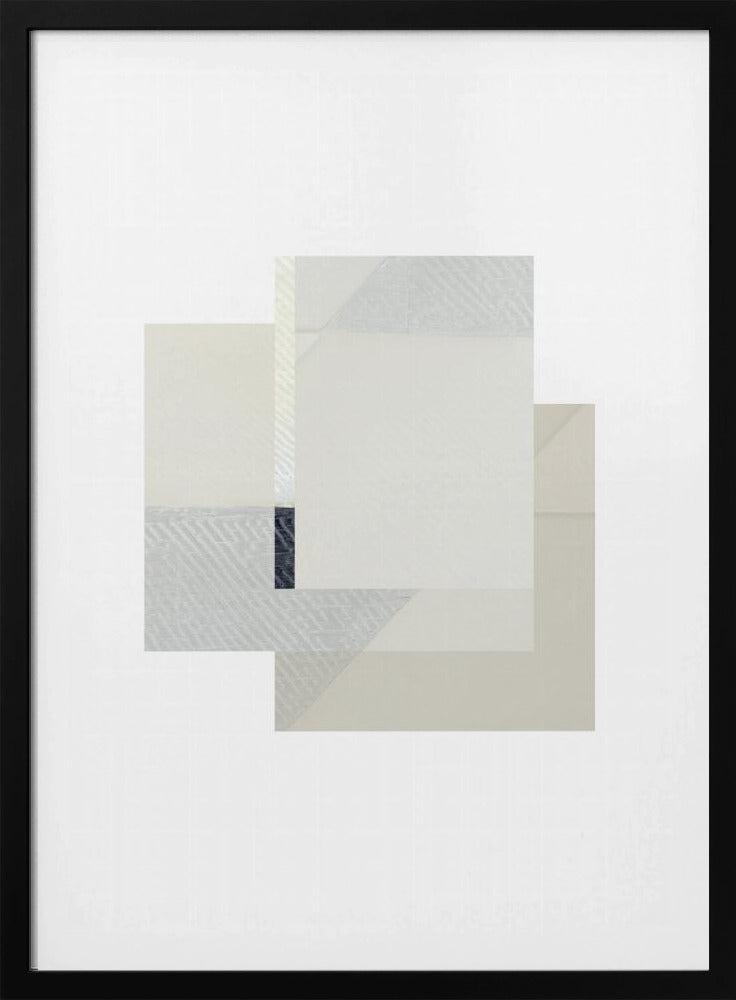 Minimalistisch kruispunt | Poster