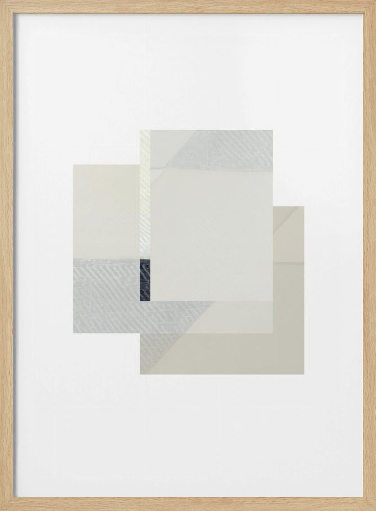 Minimalistisch kruispunt | Poster