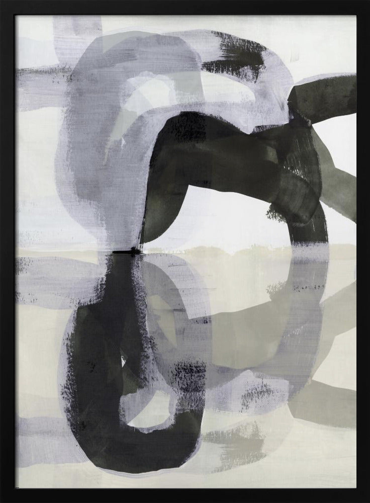 Zwart-wit gebaren | Poster