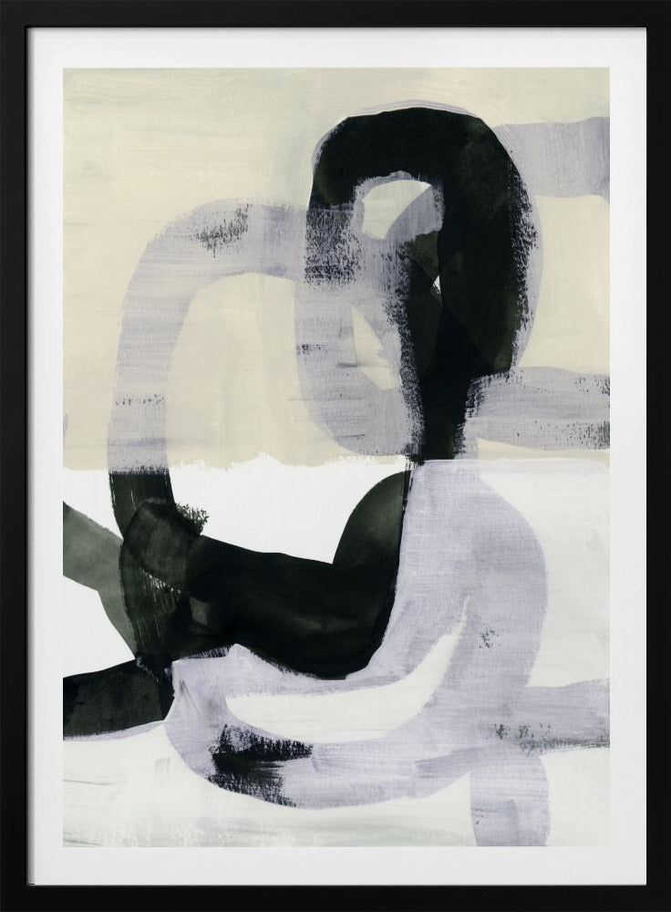 Zwart-wit gebaren | Poster