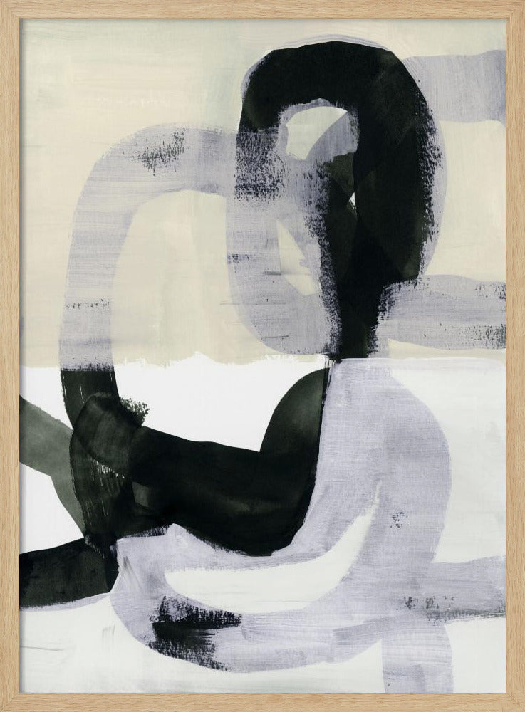 Zwart-wit gebaren | Poster