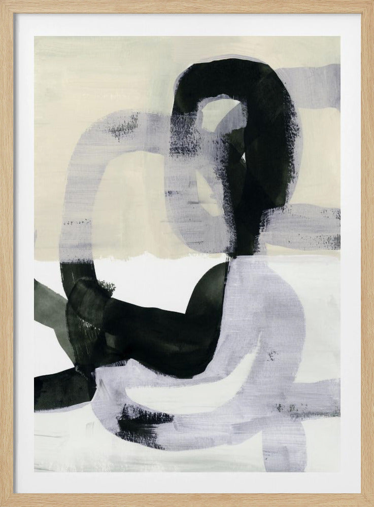 Zwart-wit gebaren | Poster