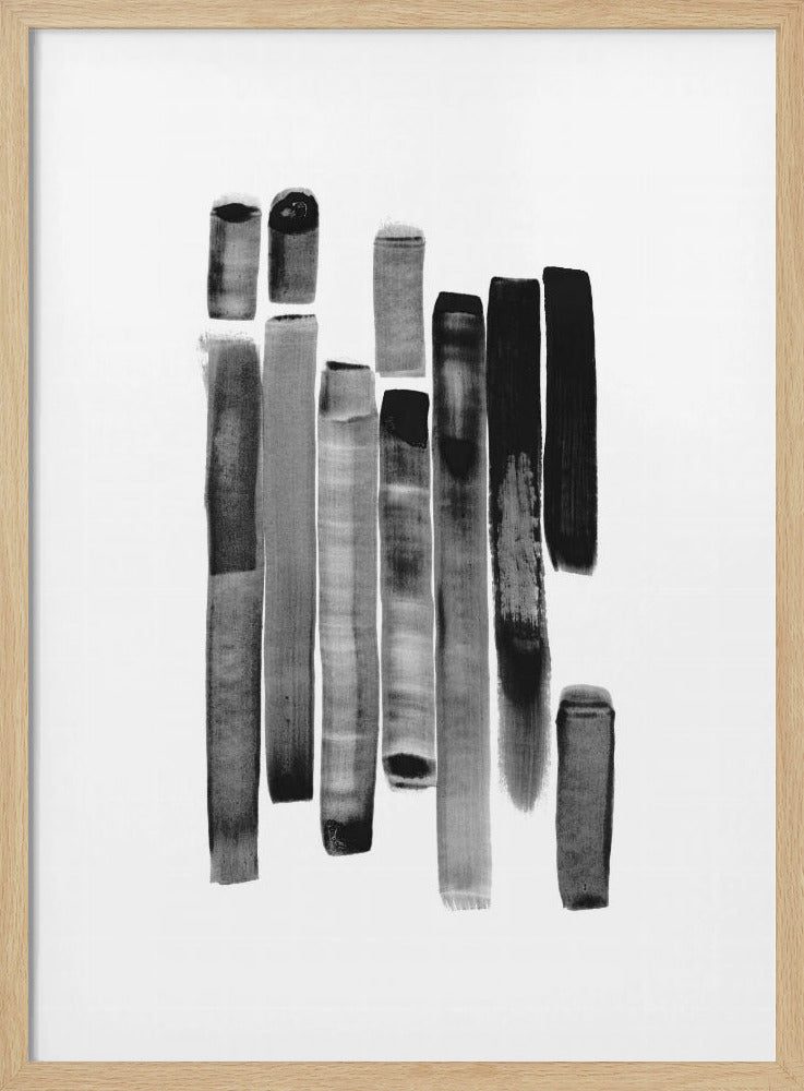 02 Verschillende Strokes 01 18x24 | Poster