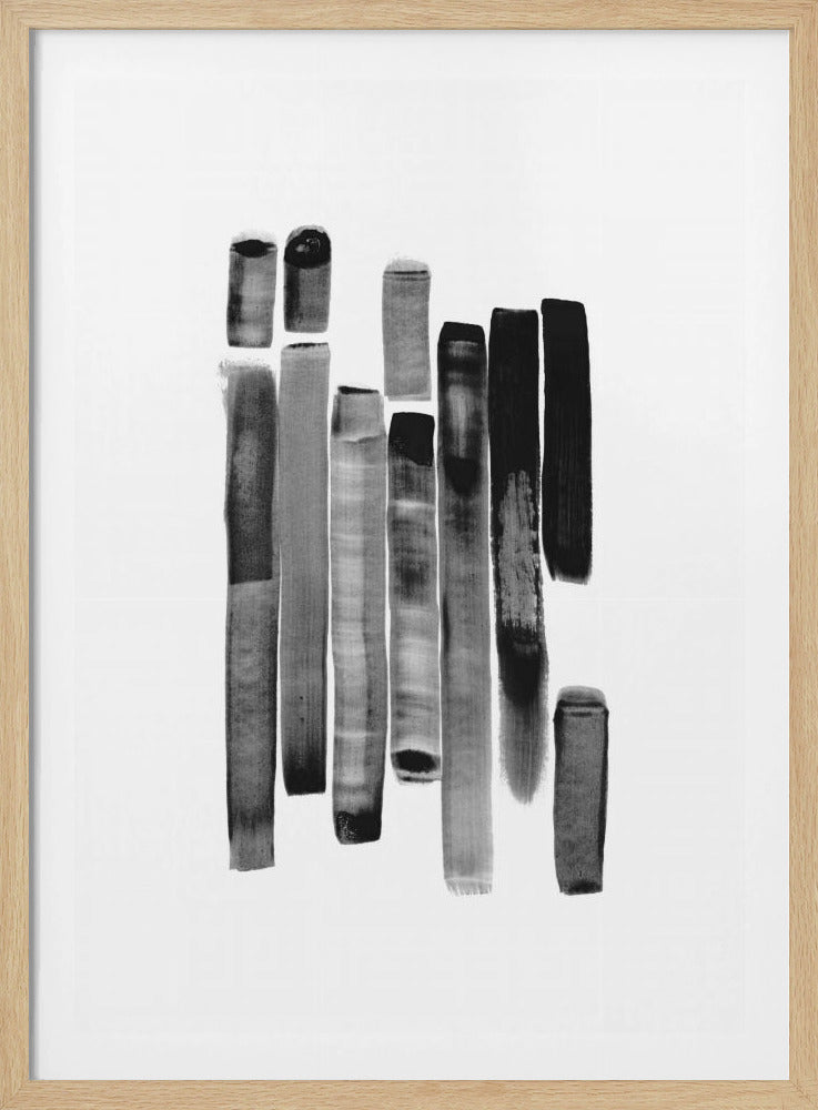 02 Verschillende Strokes 01 18x24 | Poster