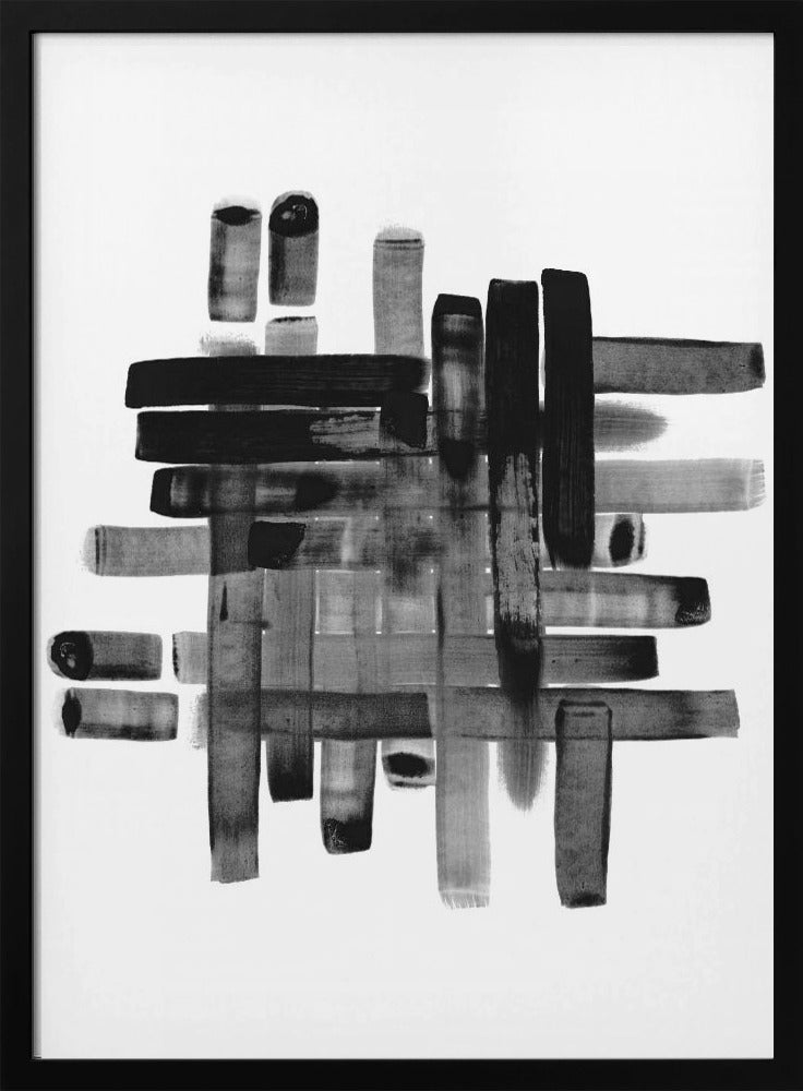 03 Verschillende Strokes 02 18x24 | Poster