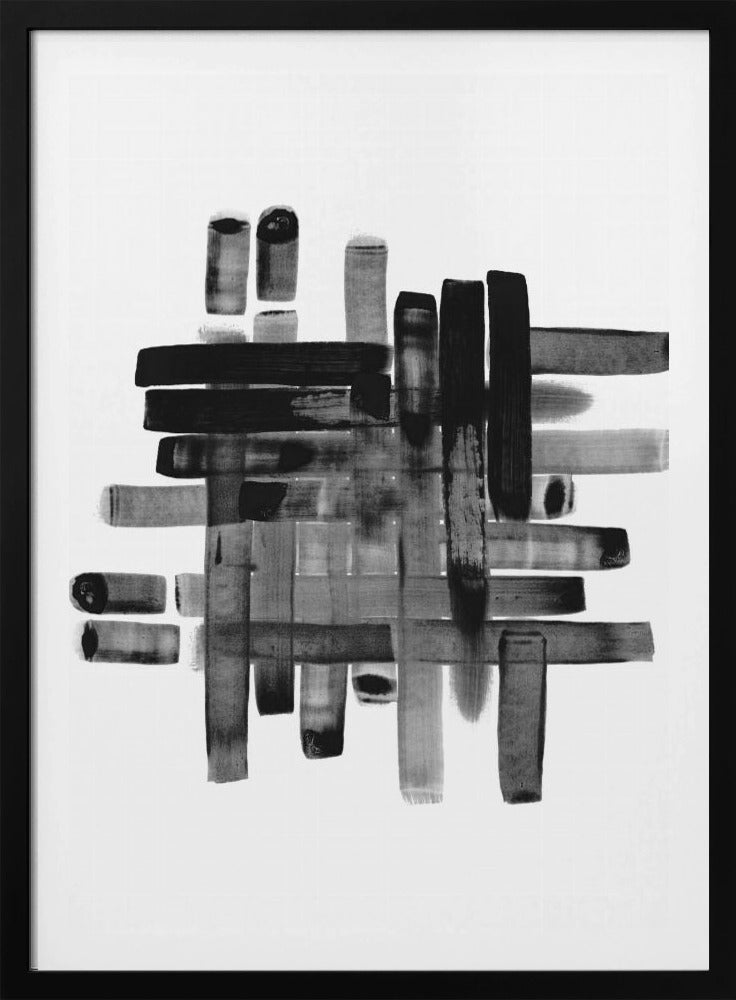 03 Verschillende Strokes 02 18x24 | Poster