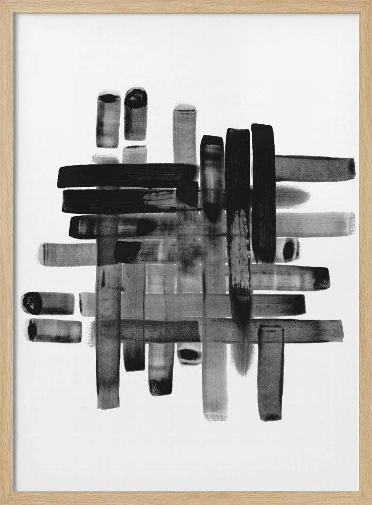 03 Verschillende Strokes 02 18x24 | Poster