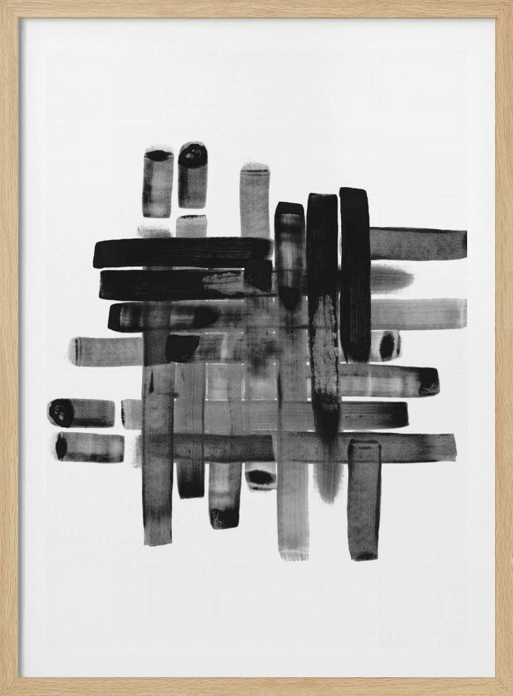 03 Verschillende Strokes 02 18x24 | Poster