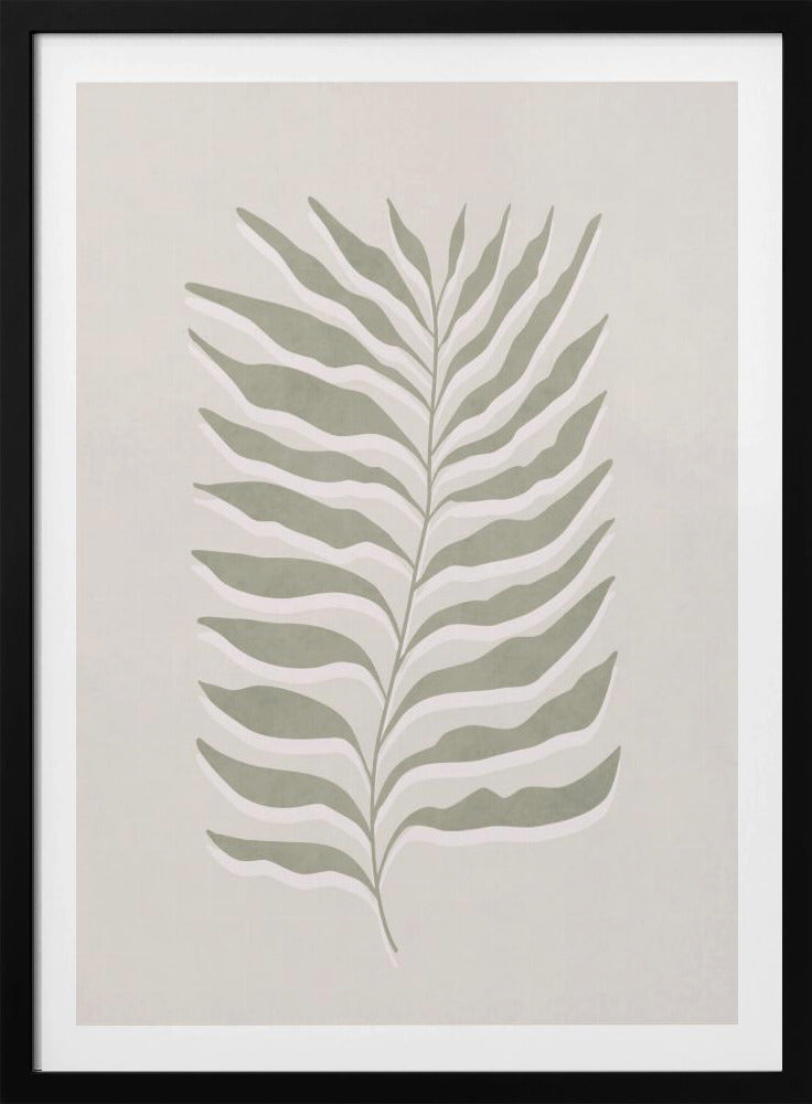 Olijfgroen blad | Poster