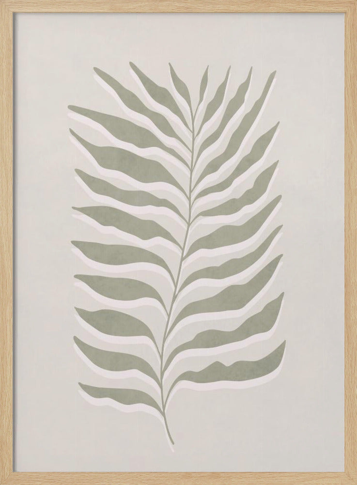 Olijfgroen blad | Poster