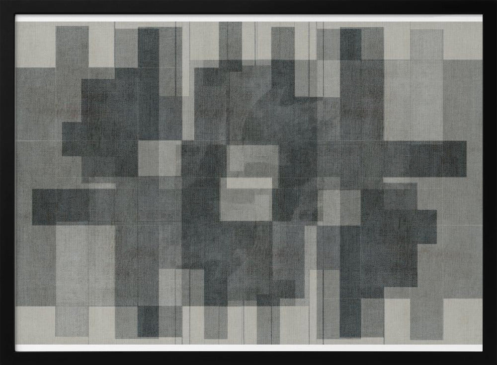 Mid-Century Modern in grijstinten | Poster