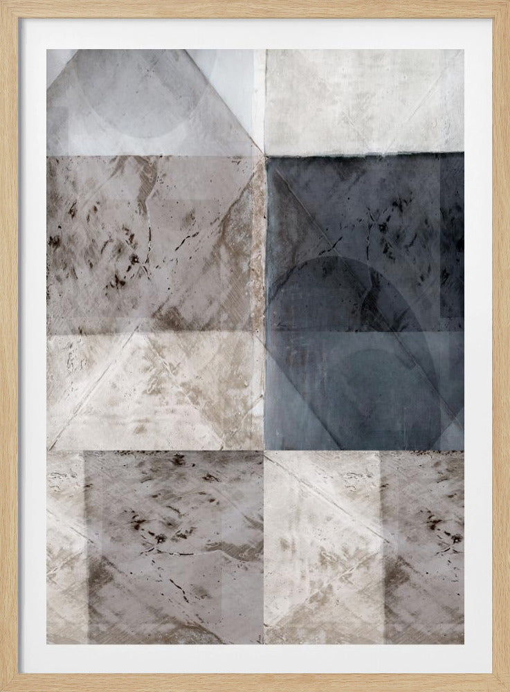 Abstract geometrisch patroon | Poster