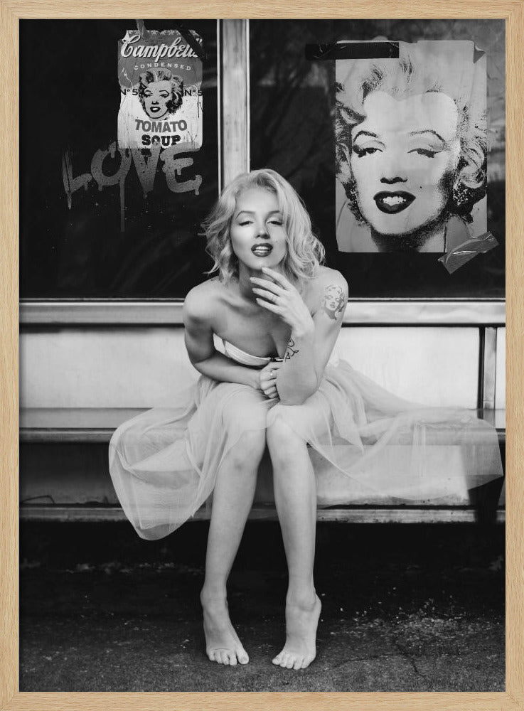Nieuwe Marilyn Zwart-wit | Poster