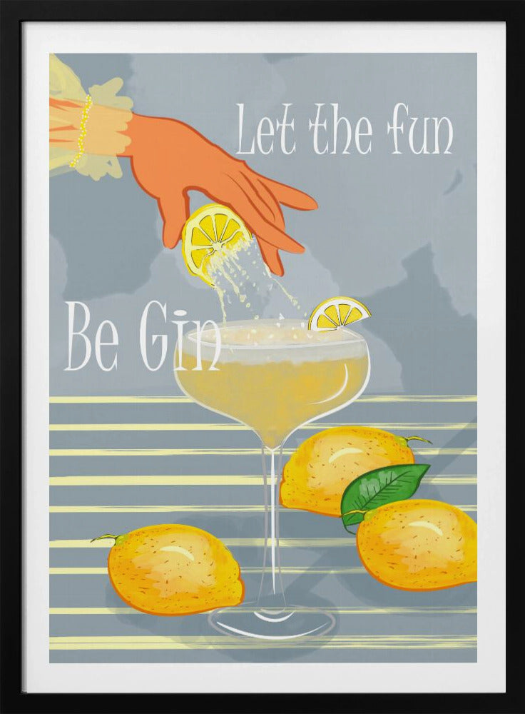 Laat de lol gin zijn | Poster